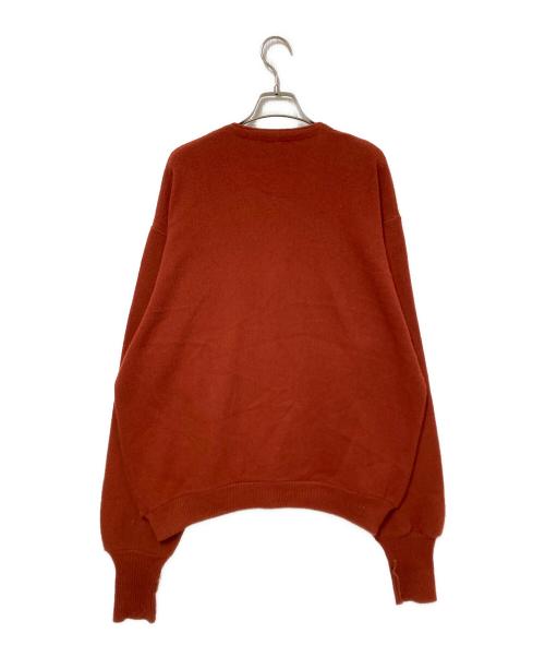 JC PENNEY（ジェーシーペニー）JC PENNEY (ジェーシーペニー) 70‘Ｓアクリルカーディガン オレンジ サイズ:XLの古着・服飾アイテム