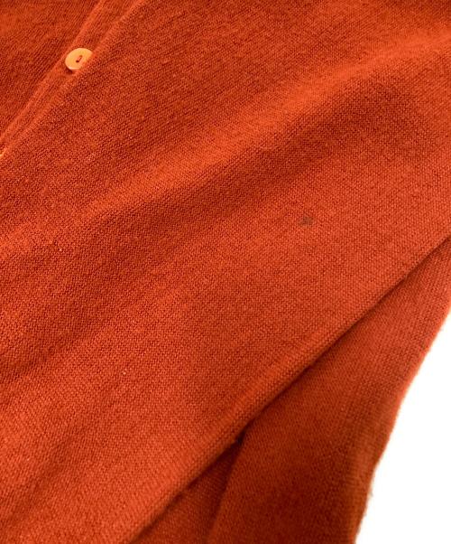 JC PENNEY（ジェーシーペニー）JC PENNEY (ジェーシーペニー) 70‘Ｓアクリルカーディガン オレンジ サイズ:XLの古着・服飾アイテム