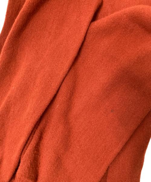 JC PENNEY（ジェーシーペニー）JC PENNEY (ジェーシーペニー) 70‘Ｓアクリルカーディガン オレンジ サイズ:XLの古着・服飾アイテム