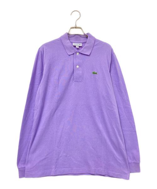 LACOSTE（ラコステ）LACOSTE (ラコステ) ポロシャツ パープル サイズ:US:Mの古着・服飾アイテム