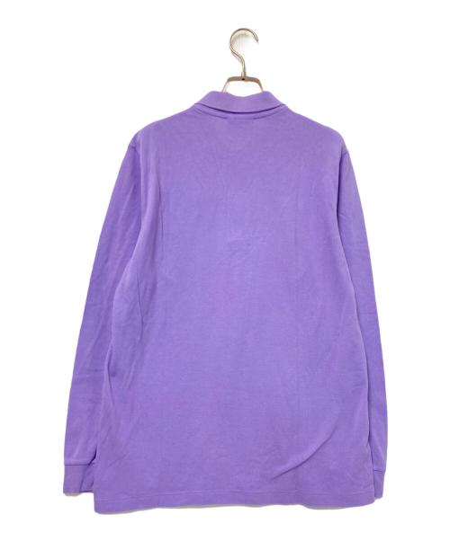 LACOSTE（ラコステ）LACOSTE (ラコステ) ポロシャツ パープル サイズ:US:Mの古着・服飾アイテム