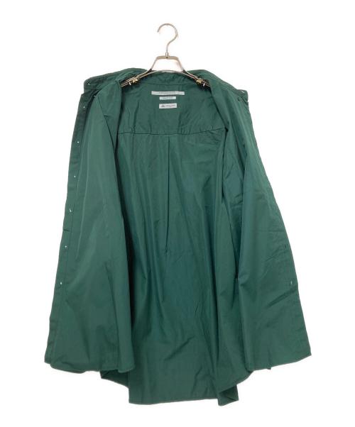 TRISECT 2（トライセクト2）TRISECT 2 (トライセクト2) THOMAS MASON (トーマスメイソン) FAT ボタンダウン シャツ グリーン サイズ:Mの古着・服飾アイテム
