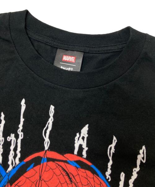 HUF（ハフ）HUF (ハフ) MAEVEL スパイダーマンパーセプションズTシャツ ブラック サイズ:Lの古着・服飾アイテム