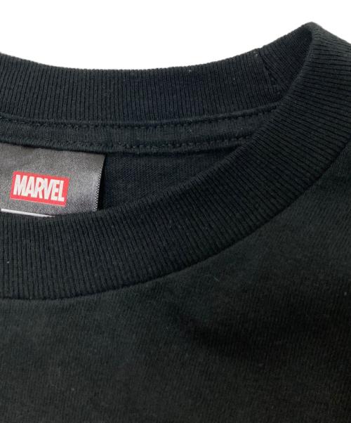 HUF（ハフ）HUF (ハフ) MAEVEL スパイダーマンパーセプションズTシャツ ブラック サイズ:Lの古着・服飾アイテム