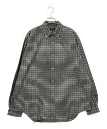 BEMAS（ビームス）の古着「ヘビーオックスフォード ボタンダウンシャツ」｜グリーン