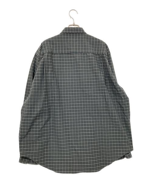 BEMAS（ビームス）BEMAS (ビームス) ヘビーオックスフォード ボタンダウンシャツ グリーン サイズ:Lの古着・服飾アイテム