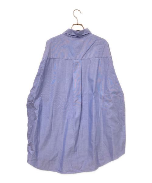 TRISECT2（トライセクト2）TRISECT2 (トライセクト2) ボタンダウンシャツ ブルー サイズ:Mの古着・服飾アイテム