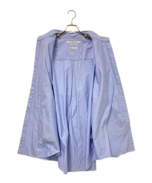 TRISECT2（トライセクト2）TRISECT2 (トライセクト2) ボタンダウンシャツ ブルー サイズ:Mの古着・服飾アイテム
