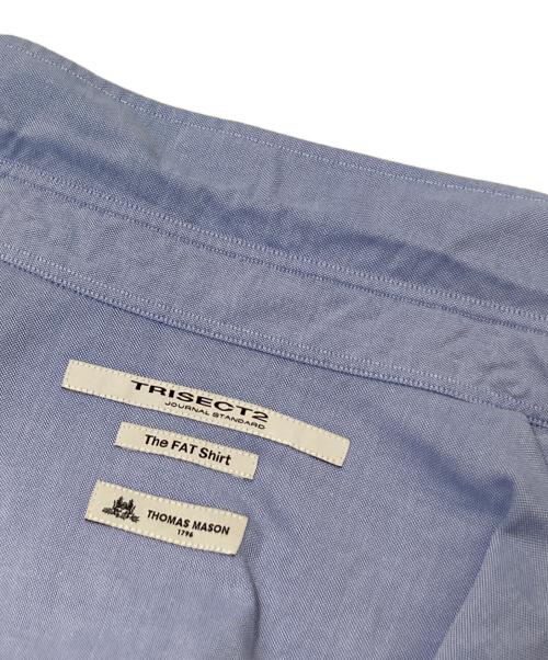 TRISECT2（トライセクト2）TRISECT2 (トライセクト2) ボタンダウンシャツ ブルー サイズ:Mの古着・服飾アイテム