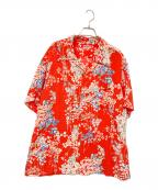 Sun Surfサンサーフ）の古着「RAYON HAWAIIAN SHIRT “CHERRY BLOSSOMS”」｜レッド×ホワイト