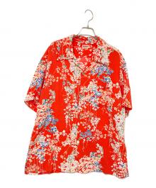 Sun Surf（サンサーフ）の古着「RAYON HAWAIIAN SHIRT “CHERRY BLOSSOMS”」｜レッド×ホワイト