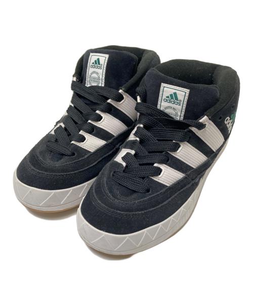 adidas（アディダス）adidas (アディダス) ATMOS (アトモス) ADIMATIC MID atmos CORE ブラック×ホワイト サイズ:28.0cmの古着・服飾アイテム