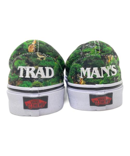VANS（ヴァンズ）VANS (ヴァンズ) TRADMAN`S BONSAI スリッポン グリーン サイズ:28.0cmの古着・服飾アイテム