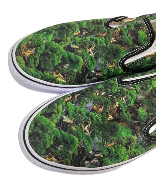VANS（ヴァンズ）VANS (ヴァンズ) TRADMAN`S BONSAI スリッポン グリーン サイズ:28.0cmの古着・服飾アイテム
