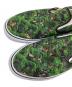 中古・古着 VANS (ヴァンズ) TRADMAN`S BONSAI スリッポン グリーン サイズ:28.0cm：8000円