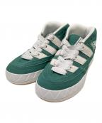 adidasアディダス）の古着「ADIMATIC MID atmos CGREEN/CRYWHT/GUM3」｜グリーン×ホワイト
