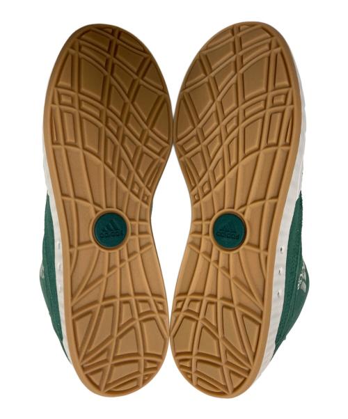 adidas（アディダス）adidas (アディダス) ADIMATIC MID atmos CGREEN/CRYWHT/GUM3 グリーン×ホワイト サイズ:28.0cmの古着・服飾アイテム