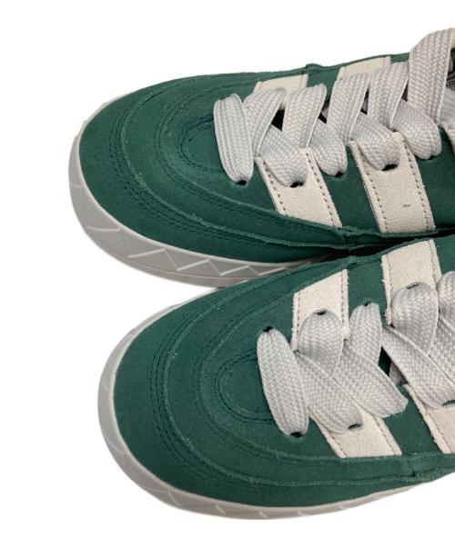 adidas（アディダス）adidas (アディダス) ADIMATIC MID atmos CGREEN/CRYWHT/GUM3 グリーン×ホワイト サイズ:28.0cmの古着・服飾アイテム