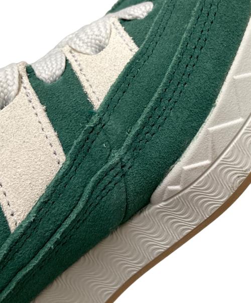 adidas（アディダス）adidas (アディダス) ADIMATIC MID atmos CGREEN/CRYWHT/GUM3 グリーン×ホワイト サイズ:28.0cmの古着・服飾アイテム