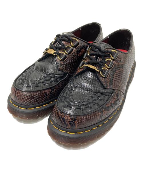 Dr.Martens（ドクターマーチン）Dr.Martens (ドクターマーチン) RAMSEY YOTS クリーパーシューズ ブラウン×ブラック サイズ:US:8M/9Lの古着・服飾アイテム