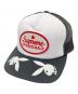 SUPREME（シュプリーム）の古着「Mesh Back 5-Panel」｜ブラック×ホワイト