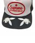 SUPREME (シュプリーム) PLAY BOY (プレイボーイ) Mesh Back 5-Panel ブラック×ホワイト サイズ:下記参照：10000円