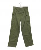 Military Surplusミリタリー サープラス）の古着「Military Surplus US HBT Pant」｜オリーブ