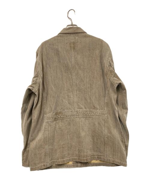 SUGAR CANE（シュガーケーン）SUGAR CANE (シュガーケーン) 砂糖黍デニムカバーオール ブラウン サイズ:Lの古着・服飾アイテム