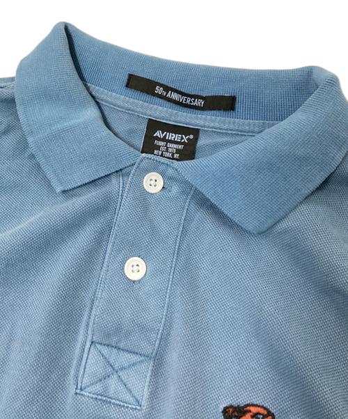 AVIREX（アヴィレックス）AVIREX (アヴィレックス) FADE WASH EMB POLO 