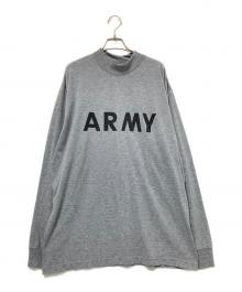 US ARMY（ユーエスアーミー）の古着「トレーニングカットソー」｜グレー