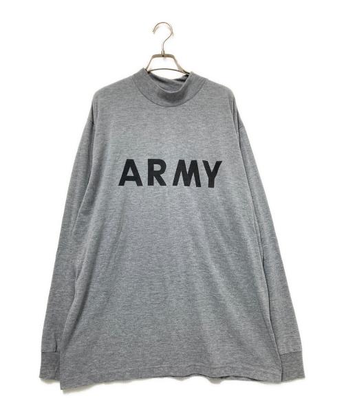 US ARMY（ユーエスアーミー）US ARMY (ユーエスアーミー) トレーニングカットソー グレー サイズ:Lの古着・服飾アイテム