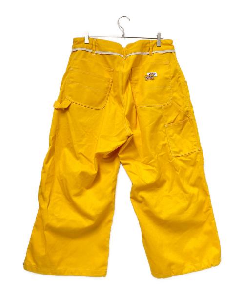 Dickies（ディッキーズ）Dickies (ディッキーズ) ペインターオーバーパンツ イエロー サイズ:XLの古着・服飾アイテム