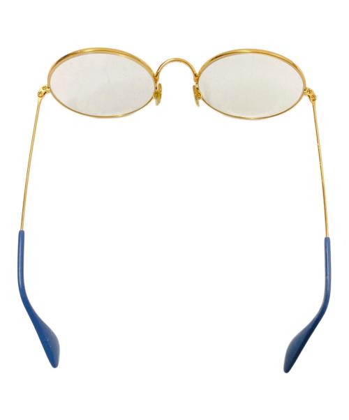RAY-BAN（レイバン）RAY-BAN (レイバン) 伊達眼鏡 ブルー×ゴールド サイズ:53□20-145の古着・服飾アイテム