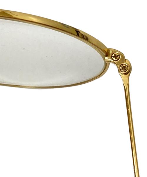 RAY-BAN（レイバン）RAY-BAN (レイバン) 伊達眼鏡 ブルー×ゴールド サイズ:53□20-145の古着・服飾アイテム