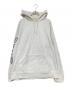 SUPREME（シュプリーム）の古着「Sleeve Embroidery Hooded Sweatshirt」｜ホワイト
