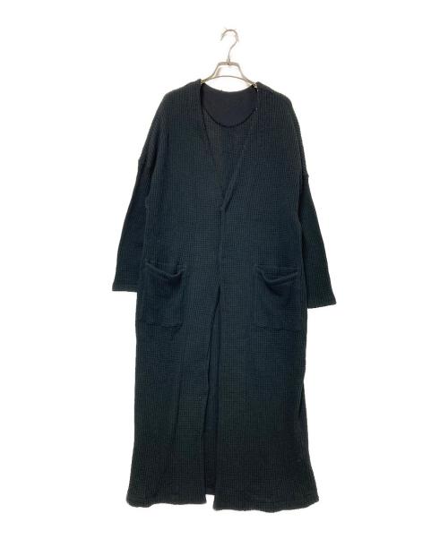 Bajra（バジュラ）Bajra (バジュラ) コットンロングコート ブラックの古着・服飾アイテム