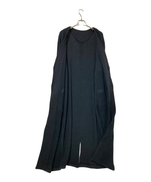 Bajra（バジュラ）Bajra (バジュラ) コットンロングコート ブラックの古着・服飾アイテム