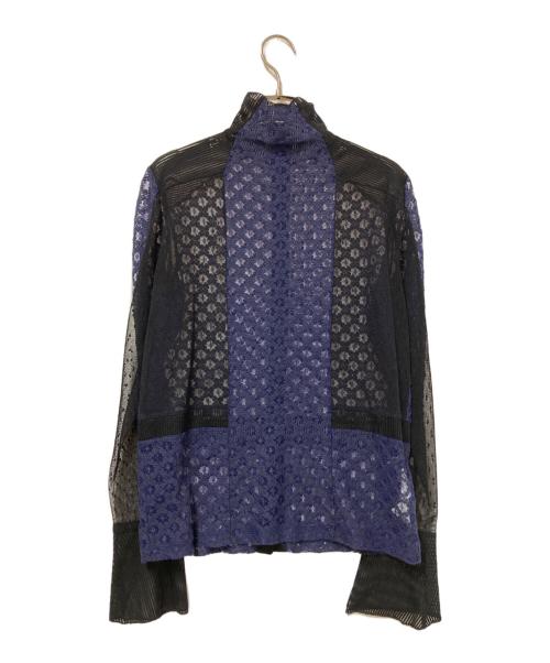 UNITED TOKYO（ユナイテッドトーキョー）UNITED TOKYO (ユナイテッドトーキョー) ブラウス ネイビー サイズ:1の古着・服飾アイテム