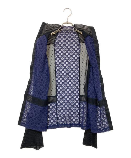 UNITED TOKYO（ユナイテッドトーキョー）UNITED TOKYO (ユナイテッドトーキョー) ブラウス ネイビー サイズ:1の古着・服飾アイテム