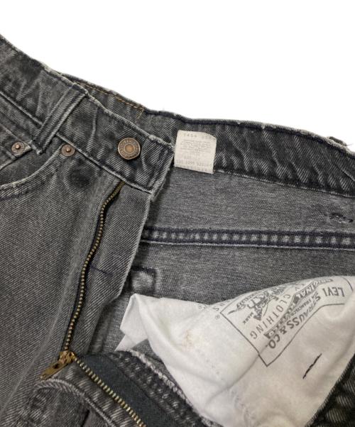 LEVI'S（リーバイス）LEVI'S (リーバイス) 90s 555デニムパンツ ブラック サイズ:38×34の古着・服飾アイテム