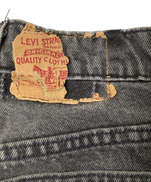 LEVI'S（リーバイス）LEVI'S (リーバイス) 90s 555デニムパンツ ブラック サイズ:38×34の古着・服飾アイテム