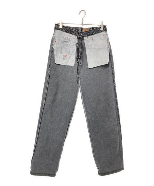 LEVI'S（リーバイス）LEVI'S (リーバイス) 90s 555デニムパンツ ブラック サイズ:38×34の古着・服飾アイテム