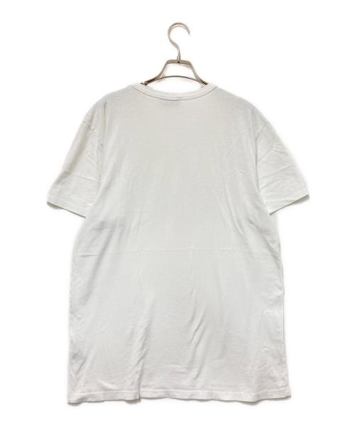 maison kitsune（メゾンキツネ）maison kitsune (メゾンキツネ) ポケットTシャツ ホワイト サイズ:Lの古着・服飾アイテム