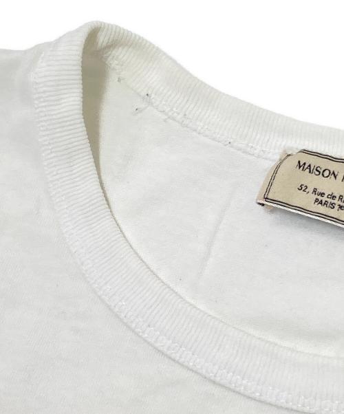 maison kitsune（メゾンキツネ）maison kitsune (メゾンキツネ) ポケットTシャツ ホワイト サイズ:Lの古着・服飾アイテム