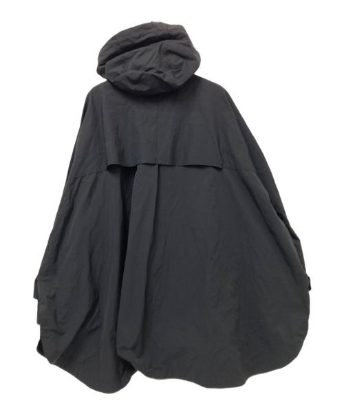 COCODEAL（ココディール）COCODEAL (ココディール) ポンチョフードブルゾン ブラック サイズ:2の古着・服飾アイテム