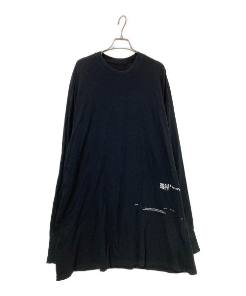 JULIUS（ユリウス）JULIUS (ユリウス) GATAER SEAMED LONG SLEEVE SHIRT ブラック サイズ:3の古着・服飾アイテム