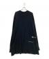 JULIUS（ユリウス）の古着「GATAER SEAMED LONG SLEEVE SHIRT」｜ブラック
