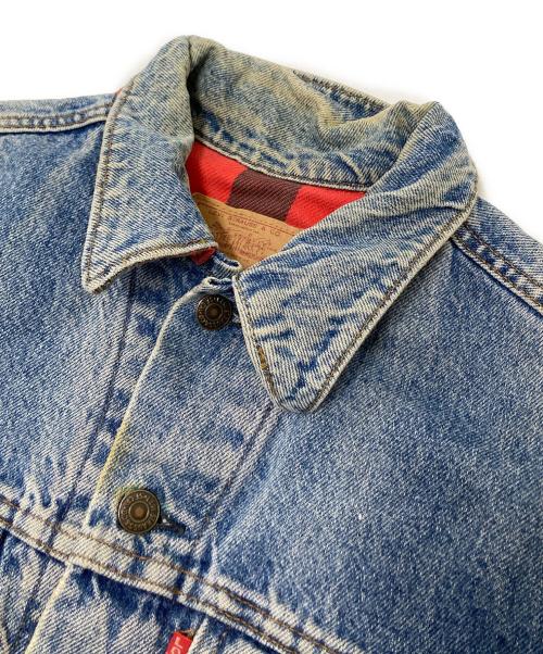 LEVI'S（リーバイス）LEVI'S (リーバイス) フランネルライニングデニムジャケット インディゴ サイズ:42の古着・服飾アイテム