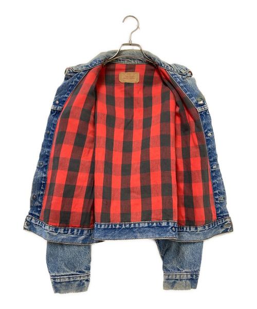 LEVI'S（リーバイス）LEVI'S (リーバイス) フランネルライニングデニムジャケット インディゴ サイズ:42の古着・服飾アイテム