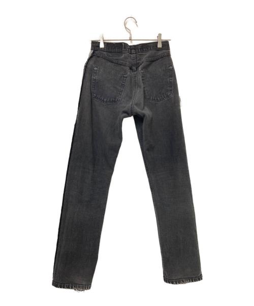 LEVI'S（リーバイス）LEVI'S (リーバイス) 501後染めデニムパンツ ブラック サイズ:W28×L30の古着・服飾アイテム
